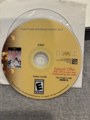 Hoyle Puzzle & Board Games 2012 DVD-ROM Software