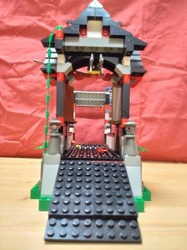 LEGO 6089 Shogun's Lookout Tower Stone Tower Bridge Castle Series Ninja Samurai