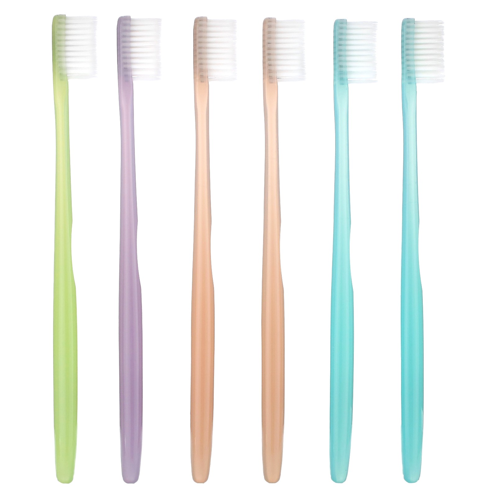 Ultra Soft Toothbrush, Compact, 6 Toothbrushes