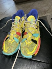 Nike Kyrie 7 GS World 1 People Yellow Colorful 2021 CT4080-700 Size 6Y