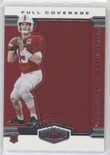 2021 Panini Chronicles Draft Picks Plates & Full Coverage Davis Mills Patch n1u