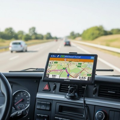 N700 7-Inch GPS Navigator: Custom Routing & Free Lifetime Updates for Trucks
