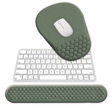 Ergonomic Mouse Pad, Mouse Pad Wrist Support Keyboard Wrist Rest with Comfo...
