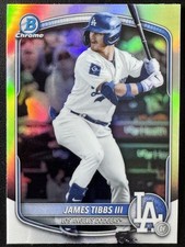 2025 Bowman Draft James Tibbs III #BDC-74 Chrome Refractor