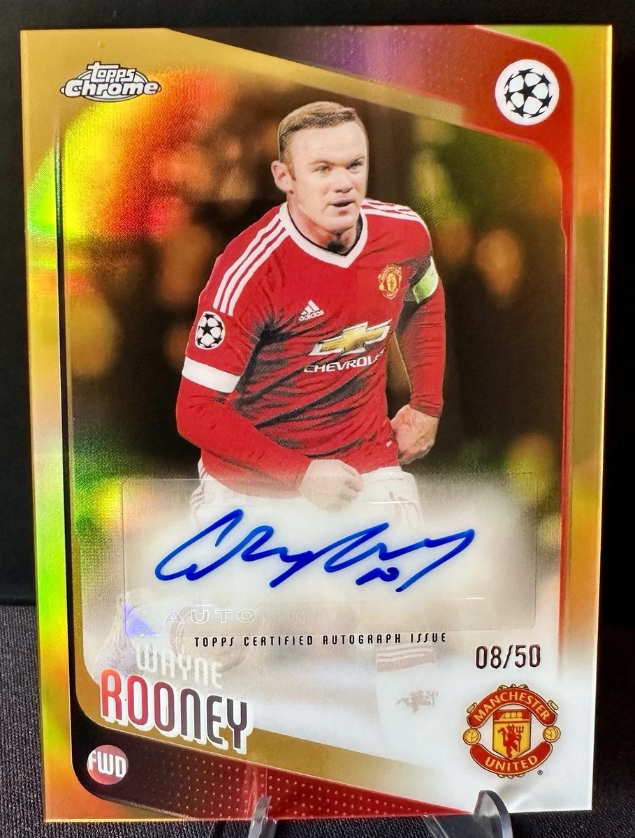 wayne rooney autograph products for sale | eBay