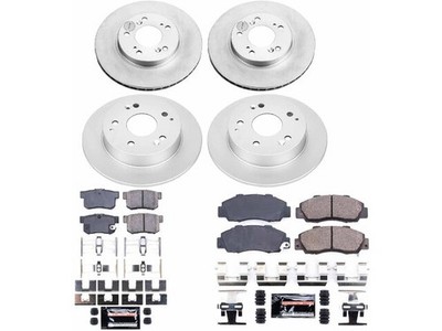 For 1997-2001 Acura Integra Brake Pad and Rotor Kit Power Stop 88469VCPV