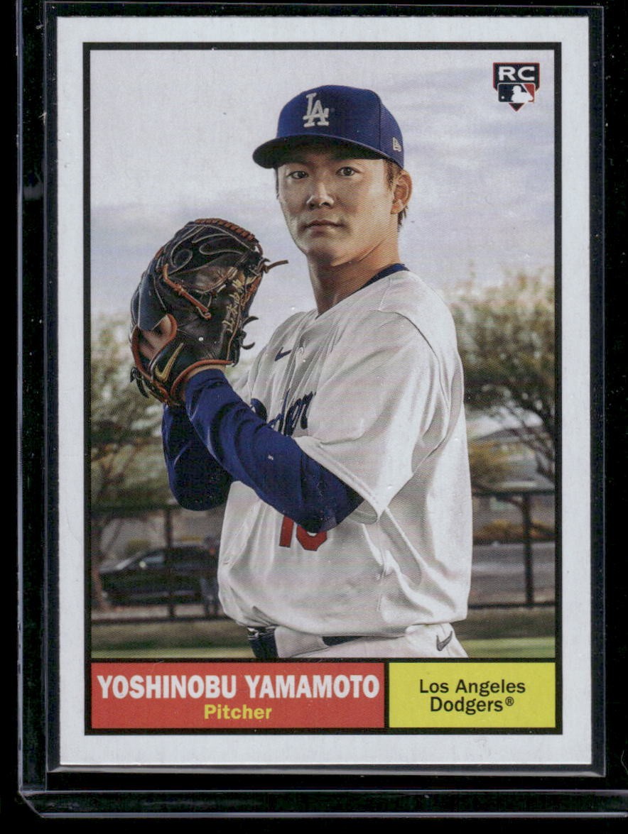 #61 Yoshinobu Yamamoto 2024 Topps Archives Near Mint or Better