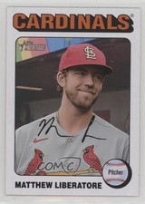 2024 Topps Heritage White Border Matthew Liberatore #135 0o6v