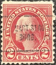 Scott# 634 2c George Washington precancel - East Stroudsburg, PA