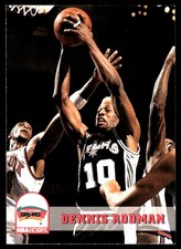 Dennis Rodman 1994-95 Carousel NBA Basket Stickers  #280 Spurs NBA READ