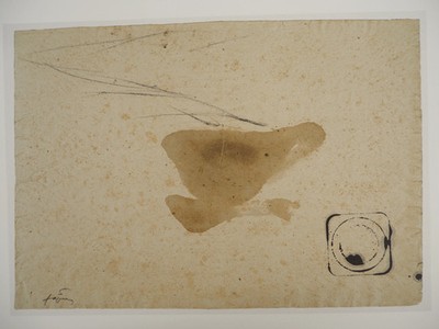 Antoni TAPIES: Tasse Und Teedose - Signierte Lithographie