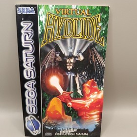 Virtual Hydlide Sega Saturn Game Complete CIB