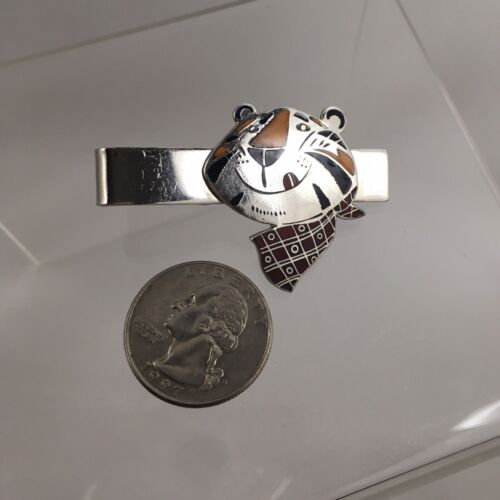 VTG 1950’s Tony The Tiger Tie Clip Bar Early Mascot Kellogg’s Frosted Flakes G1 - Picture 11 of 11