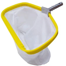 Professional Pool Net, Heavy Duty Skimmer Rake with Aluminum Frame, Fine Mesh...