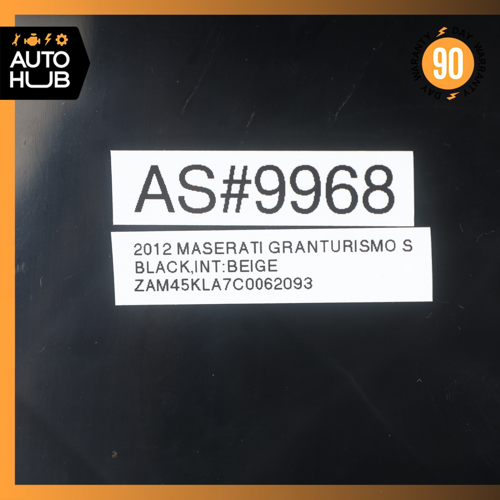 03-19 Maserati GranTurismo Front Bose Subwoofer Sub Woofer Sound Speaker OEM