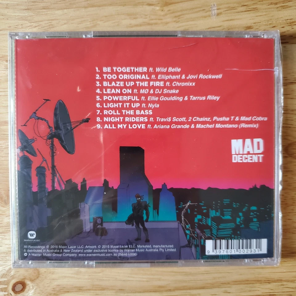 *NEW* Major Lazer Peace Is The Mission FT: Travis Scott Ariana Grande 2 Chainz  - Image 2 of 3