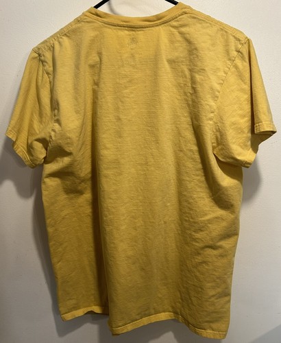 Walt Disney World T-Shirt Manica Corta Giallo Logo Retrò Grafica (L) - Foto 2 di 3