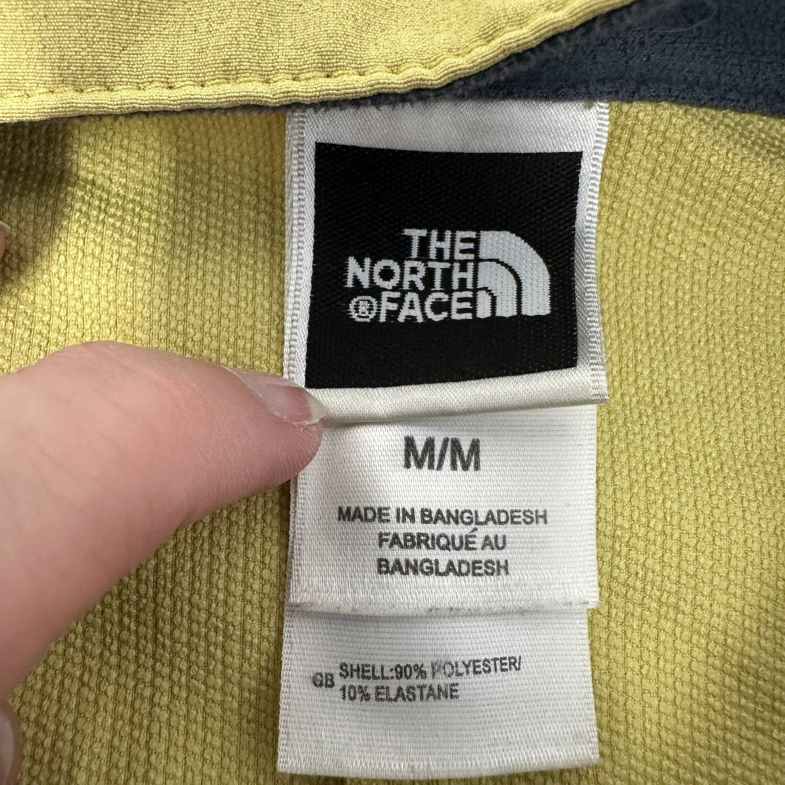 The North Face Apex Flight Series Women Antelope Tan 1/4 Zip Medium Jacket-Rare image 2