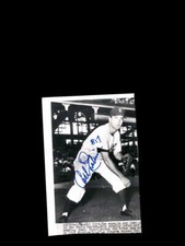 Carl Erskine 1953 Signed Original Wire Photo Autographed 5x7 Brooklyn Dodgers