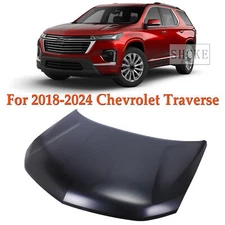 Hood Panel Direct Replacement Fits 2018-2024 Chevrolet Traverse OEM GM1230471