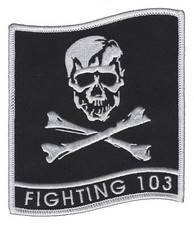 VF-103 Patch Fighting 103 Jolly Rogers-FLAG
