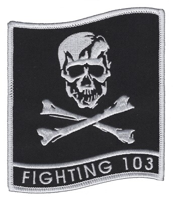 VF-103 Patch Fighting 103 Jolly Rogers-FLAG