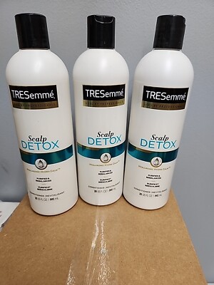 4 TRESemme Scalp Detox Conditioner Hyaluronic Hydra Calm Purifies & Rebalances