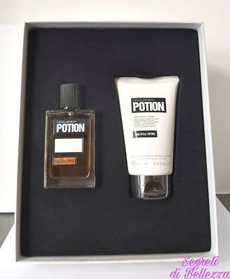 DSQUARED2 POTION EDP POUR HOMME 50 ML SPRAY + HAIR BODY WASH 100 ML