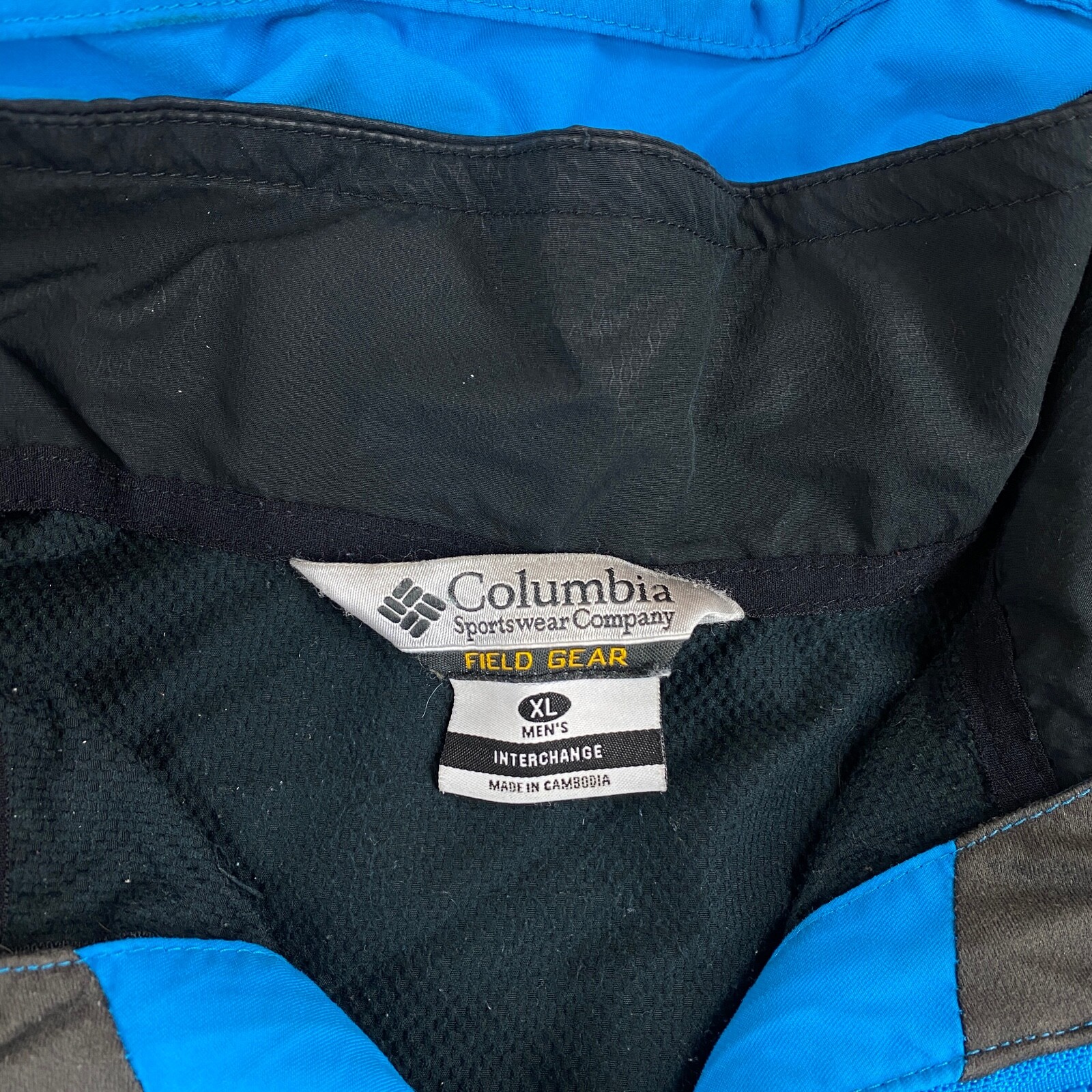 Jacket Mens Extra Large Blue Omni-Tech 