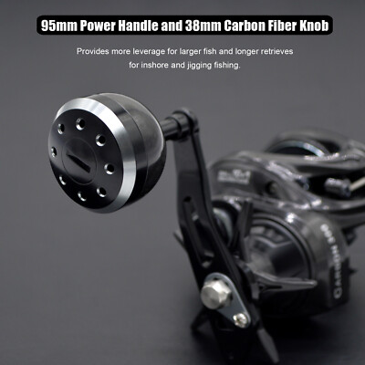 11 pound carbon fiber drag baitcasting reel Reaction Tackle Fishing – ReactCast Edition- High-Speed 7.3:1 Gear Ratio Right Handed and a tuned braking system for long Fishing reel casting drum maximum