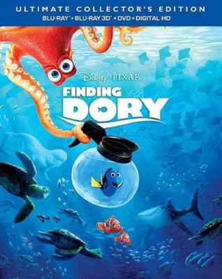 Finding Dory - [3D Blu Ray + Blu-ray] no slipcover *Combine Shipping!*