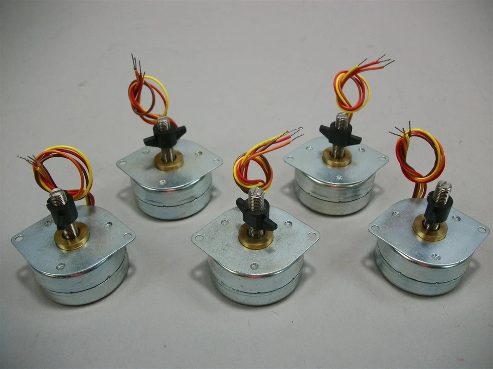 (Lot of 5) Astrosym Stepper Motor 12V 75 Ohms 17BB-H132-11 - New - Image 2 of 4