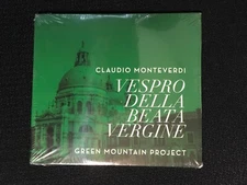 CLAUDIO MONTEVERDI Vespro Della Beata Vergine Green Mountain Project NEW CD 2020