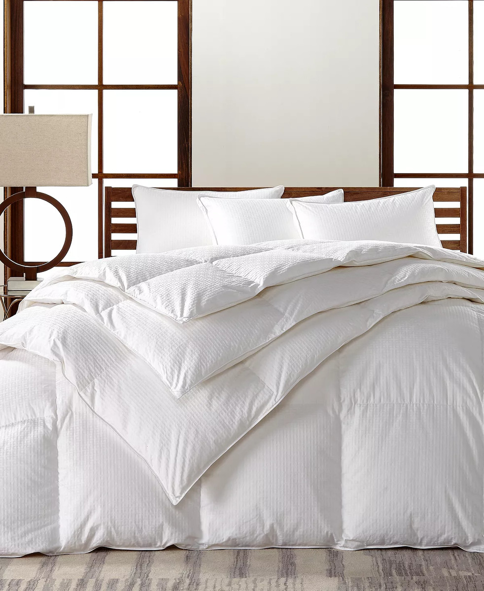 hotel collection medium weight european goose down duvet