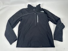 The North Face Men  s Fleece Jacket Full Zip Medium Black