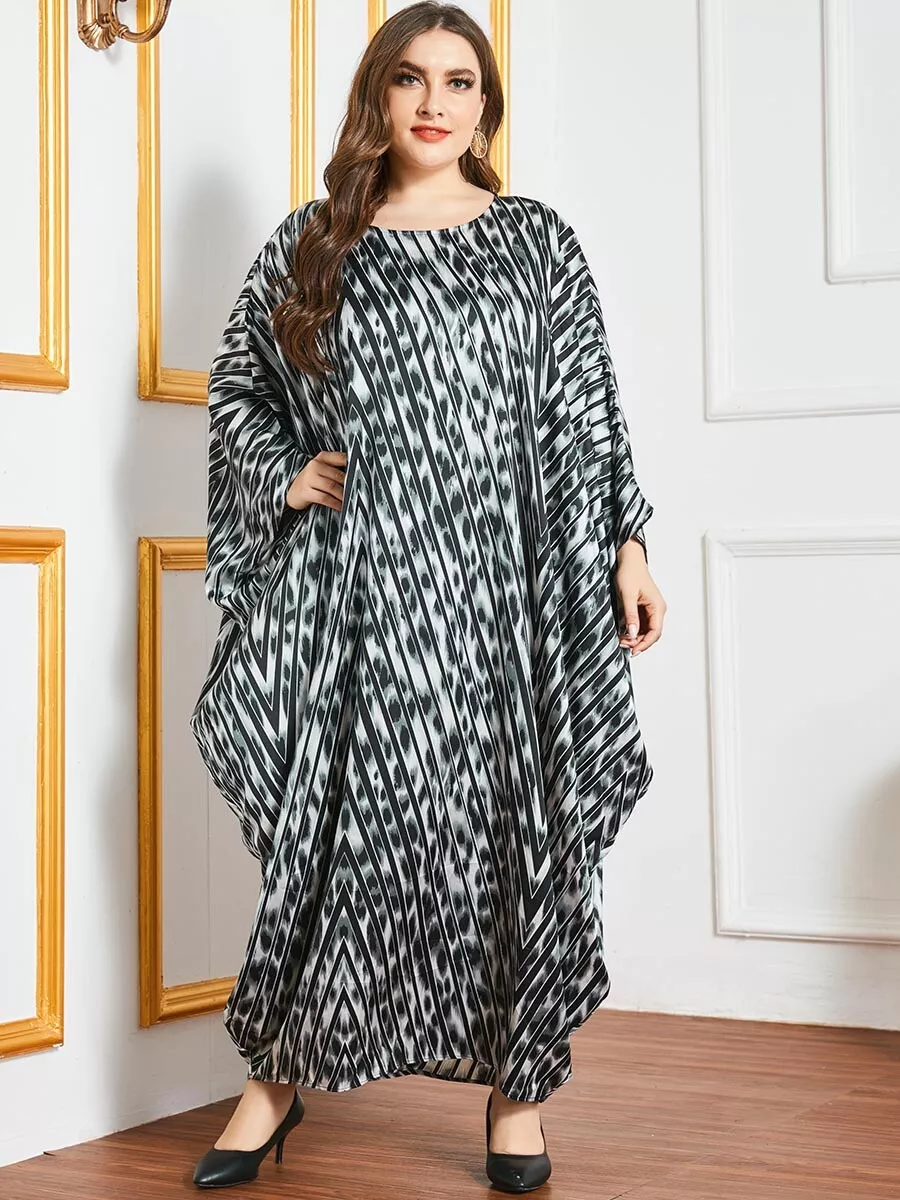 Plus size cheap muslimah dress