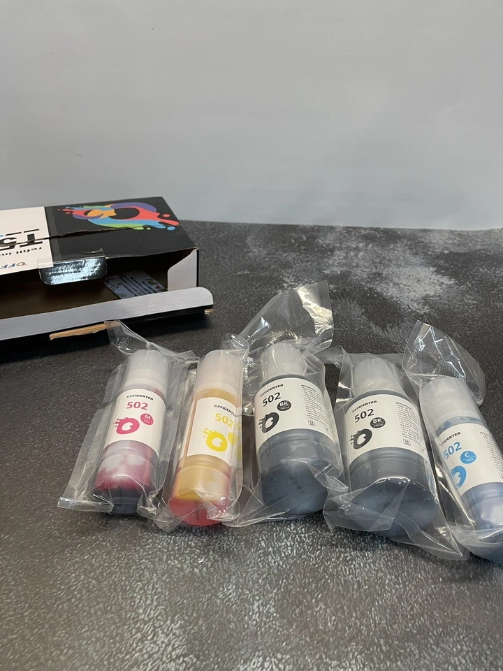 Officenter 502/T502 Ink Refill Bottles For Ecotank Printers - Image 4 of 4