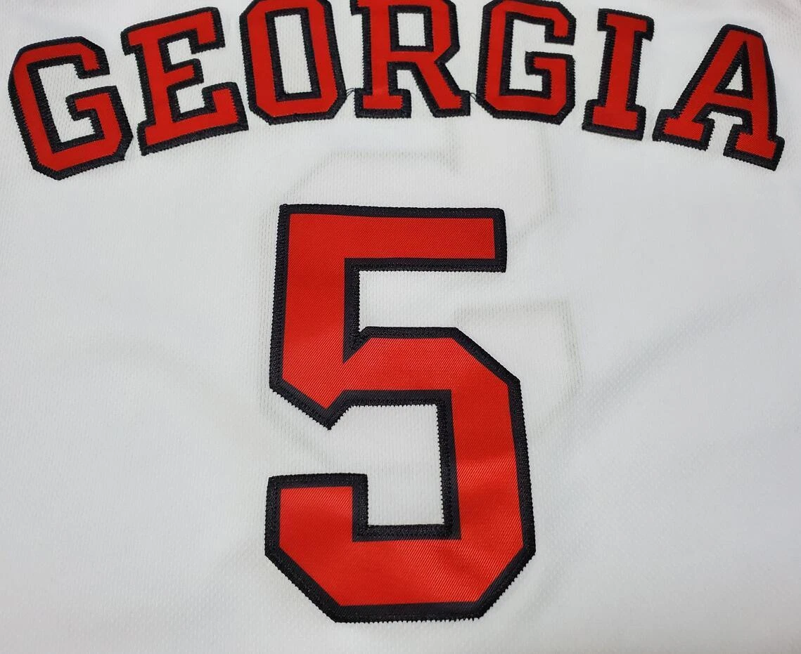 Men Anthony Edwards Georgia #5 Jersey
