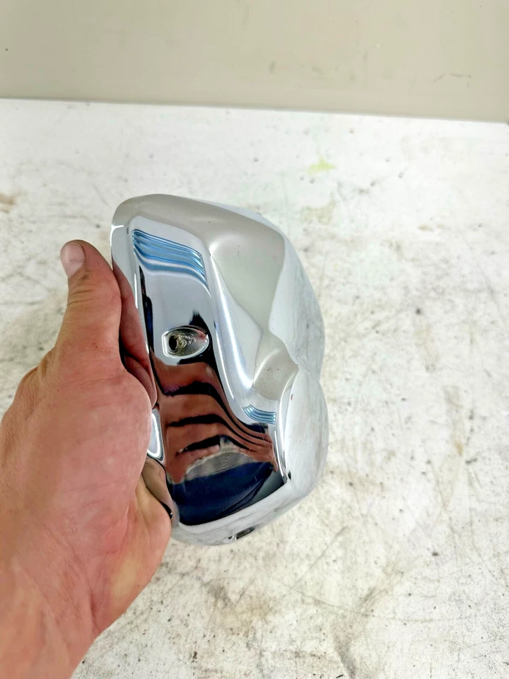 Kawasaki Vulcan Classic 2000 2006 cubierta de cámara exterior cromada Foto 2 de 4