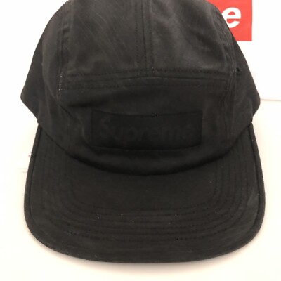 Supreme MM6 Maison Margiela Painted Camp Cap Black | eBay UK