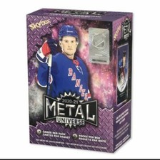 2020-21 Skybox Metal Universe Hockey Blaster Box Lot (3) Kirill Rookie Cards