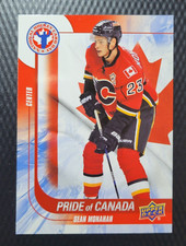 2016 UDC National Hockey Card Day SEAN MONAHAN Calgary Flames PRIDE of Canada