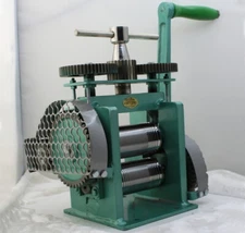 Manual Combination Rolling Mill Machine, Jewelry Tool Rolling Mill 123MM