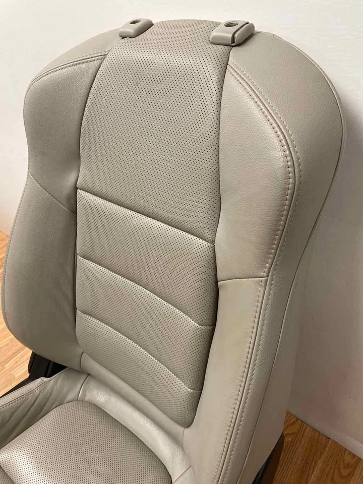 Front RH Passenger Manual Seat Beige Leather Fits 2013 - 2019 MAZDA CX5 - Image 4 of 4