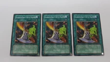 3x GLADIATOR BEAST'S BATTLE HALBERD UNLIMITED ED GLAS-EN055 COMMON YUGIOH  NM