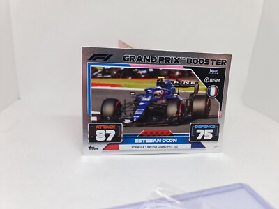 Topps F1 Turbo Attax 2022 Formel 1 Karte 321 Grand Prix Booster Esteban Ocon