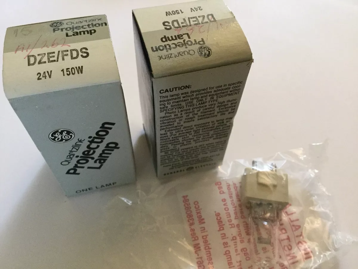 general electric 24v 150w Quartzline Projection Lamp