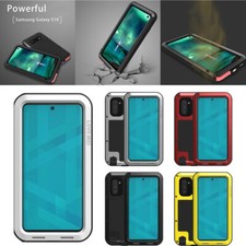 Heavy Duty Shockproof Metal Armor Case Cover For Samsung S24/S23/S22/S21/S20/S10