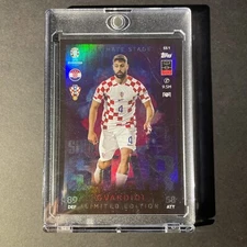 TOPPS UEFA EURO 2024 GERMANY GVARDIOL #SS 1 SHINING STAR LIMITED EDITION CROATIA