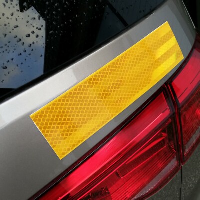 3M Scotchlite Magnetfolie Reflektor Reflexfolie Warnmarierung Band Folie Gelb